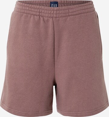 regular Pantaloni di GAP in rosa: frontale