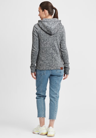 Oxmo Zip-Up Hoodie 'Thory' in Grey