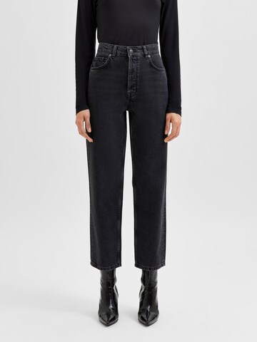 SELECTED FEMME Loosefit Jeans 'Kate' i sort: forside