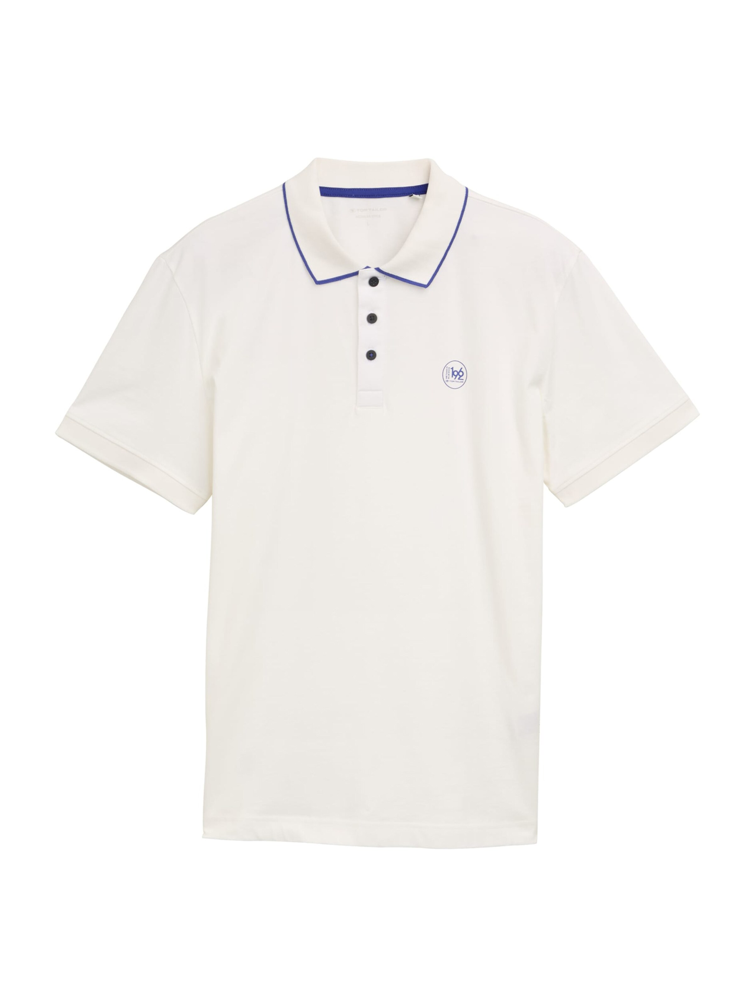 TOM TAILOR Tričko - Biela: predná strana