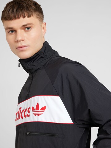 Geacă de primăvară-toamnă de la ADIDAS ORIGINALS pe negru