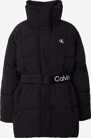 Calvin Klein Jeans Jacke in Schwarz: predná strana