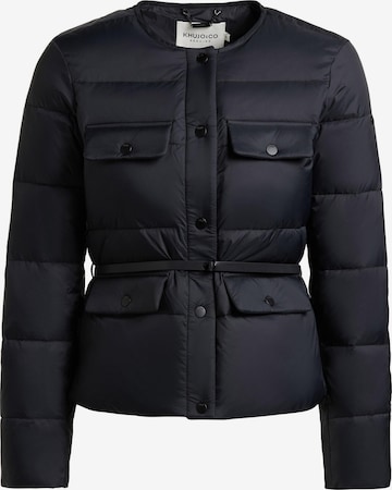 Veste d’hiver 'Cinnia' khujo en noir : devant