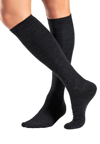 BENCH Kniestrümpfe in Grau