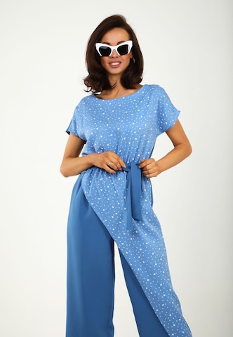 Awesome Apparel Jumpsuit in Blauw