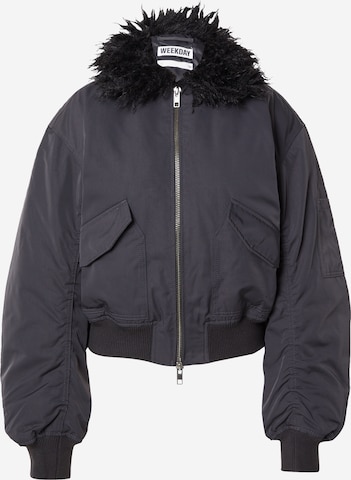 WEEKDAY Välikausitakki 'Klara' värissä harmaa: etupuoli