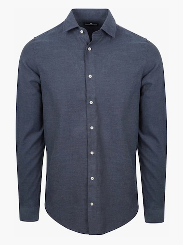 Steppin' out Slim fit Button Up Shirt in Blue: front