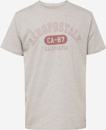 AÉROPOSTALE - Camiseta 'CA-87' en gris: frente