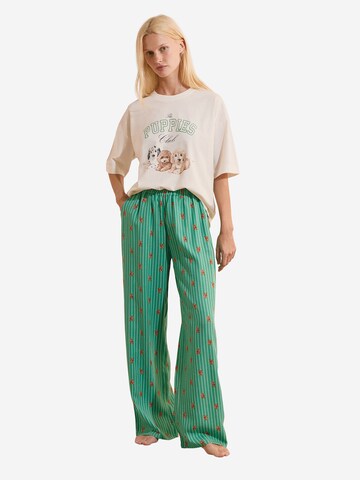 Pantaloncini da pigiama 'Roby' di ETAM in verde