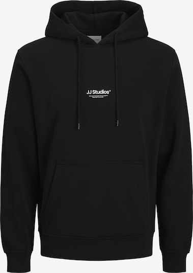 JACK & JONES Sweater majica 'JJESOHO' u crna / bijela, Pregled proizvoda