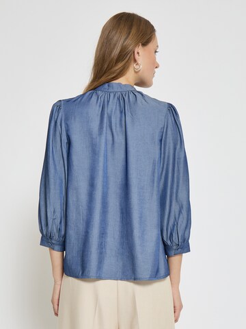 minus Blouse 'Kelsy' in Blauw