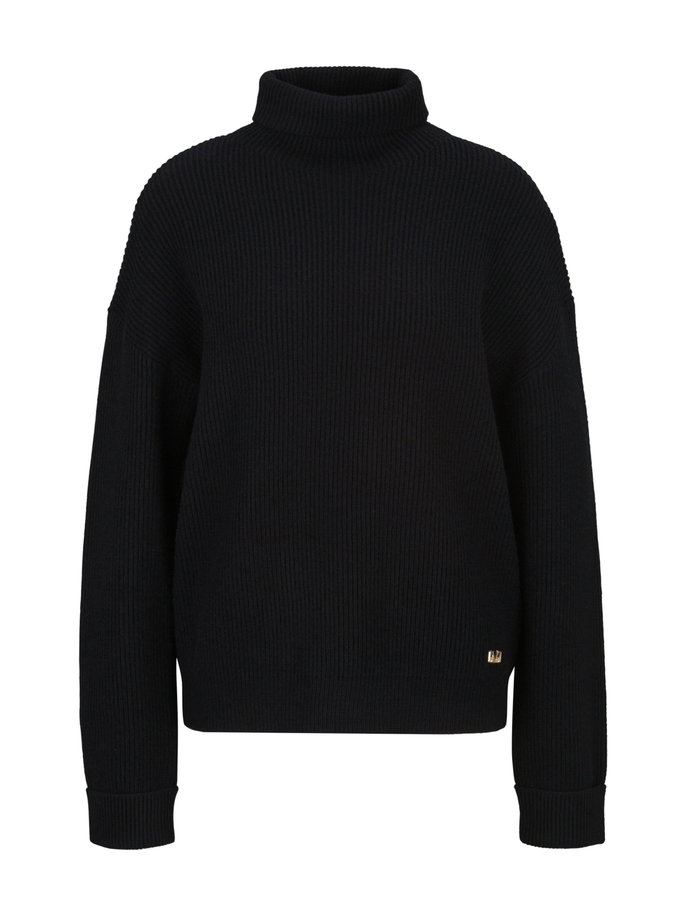 Pull-over 19V69 ITALIA en noir : devant