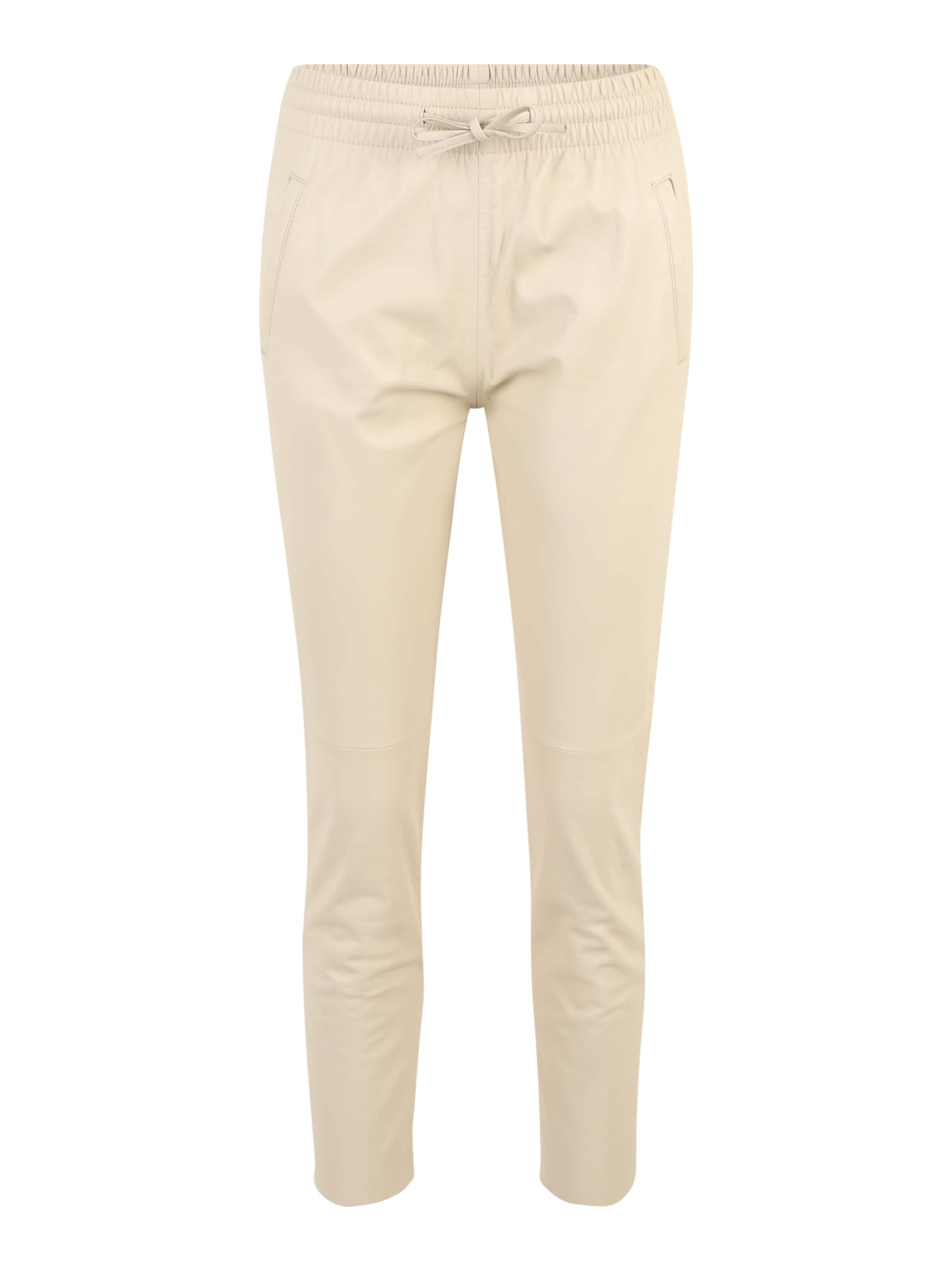 Slimfit Pantaloni 'Gift' de la OAKWOOD pe bej: față