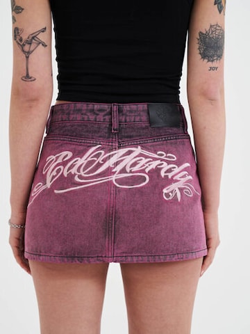 Jupe Ed Hardy en violet