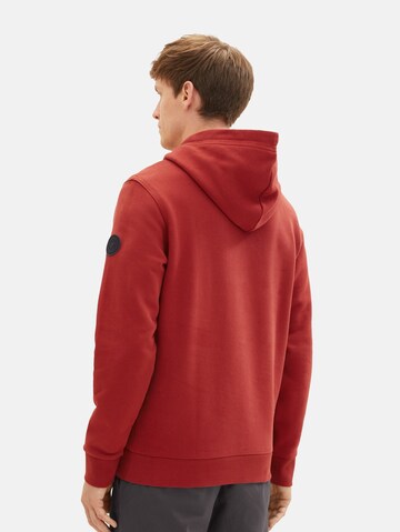 Sweat-shirt TOM TAILOR en rouge