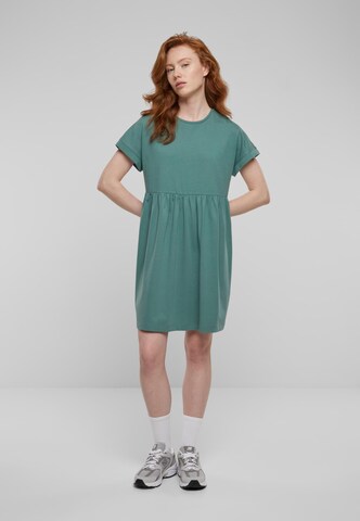 Urban Classics - Vestido 'Empire Valance' en verde