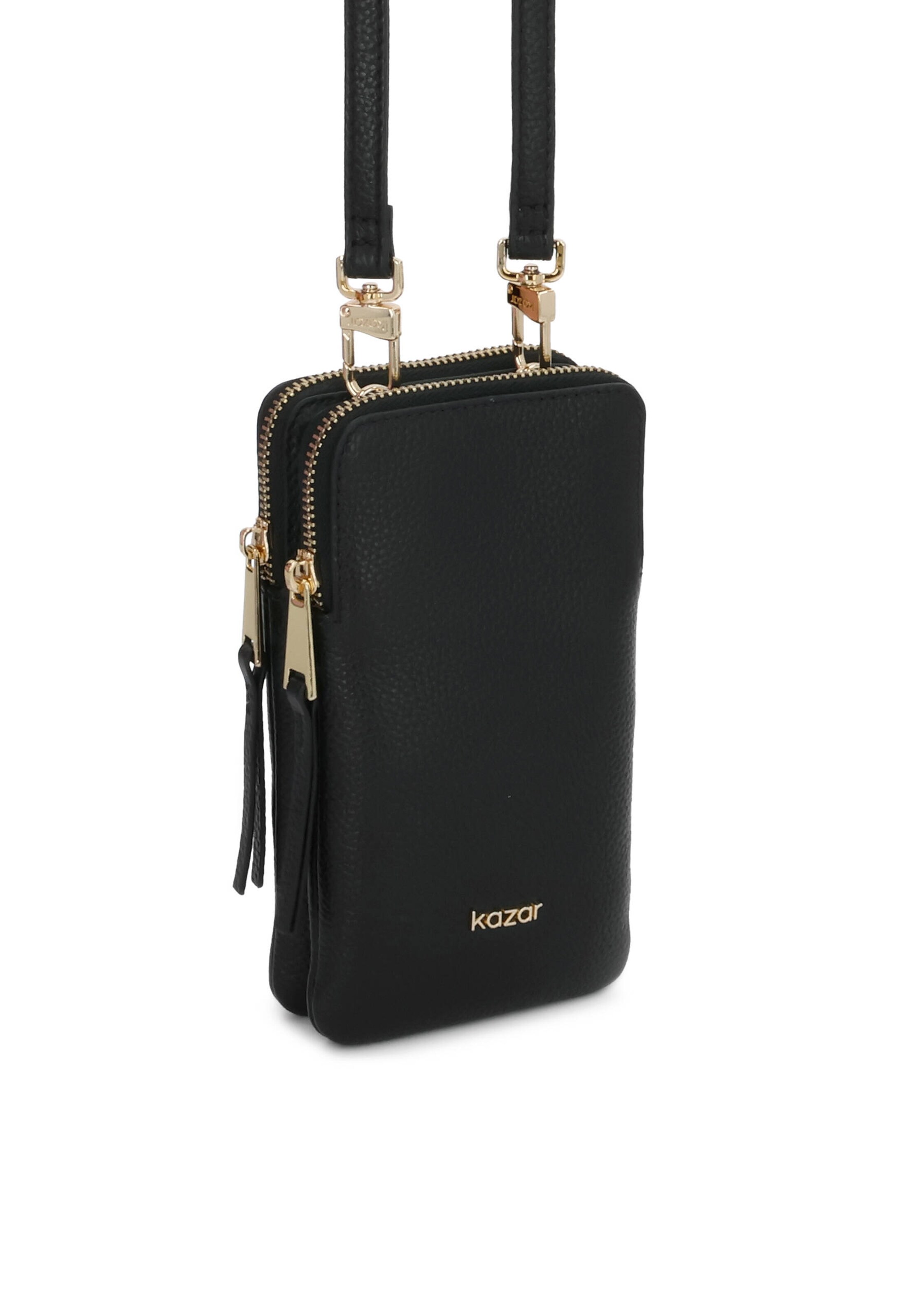 Sac à bandoulière Kazar en noir