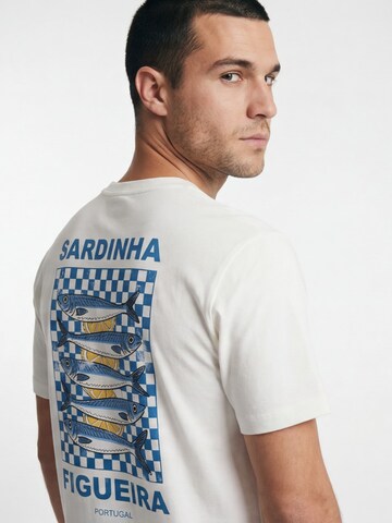 Antargo Shirt 'Summer vibes' in White