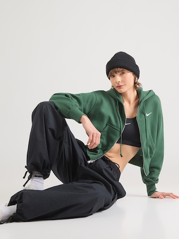 Nike Sportswear Суичъри с качулка 'PHNX FLC' в зелено