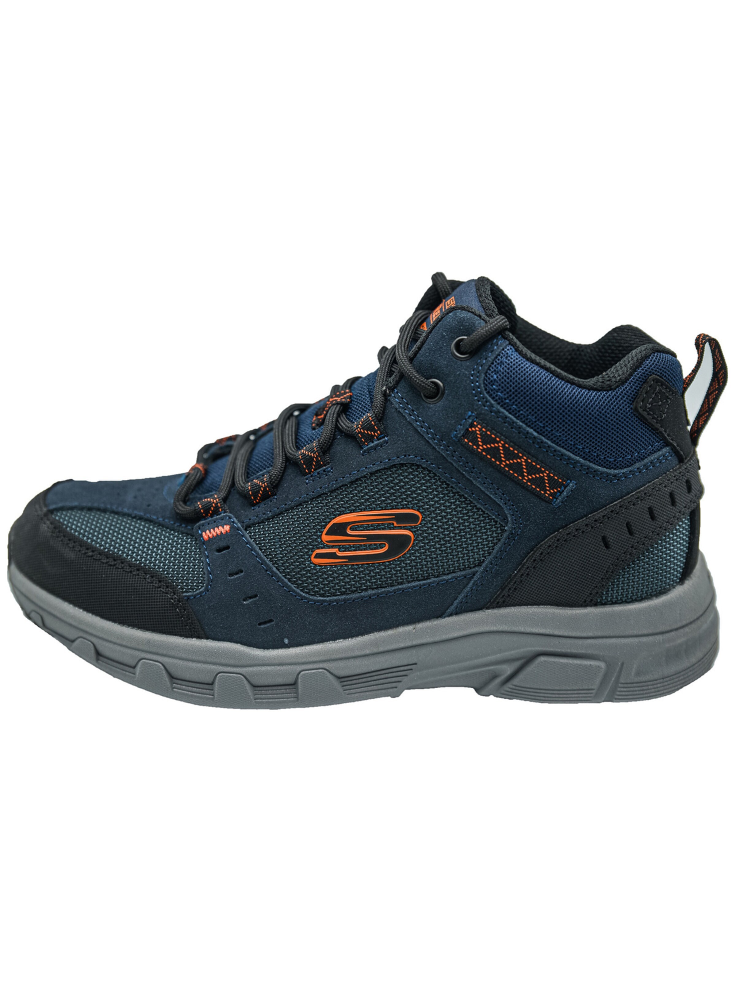 SKECHERS Boots 'Skechers Trekkings Ironhide' in Blue: front