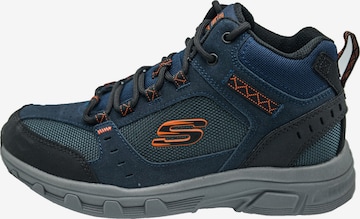 SKECHERS Boots 'Skechers Trekkings Ironhide' in Blue: front