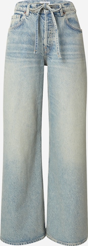ARMEDANGELSWide Leg/ Široke nogavice Traperice 'ASTRAEAAS' - plava boja: prednji dio