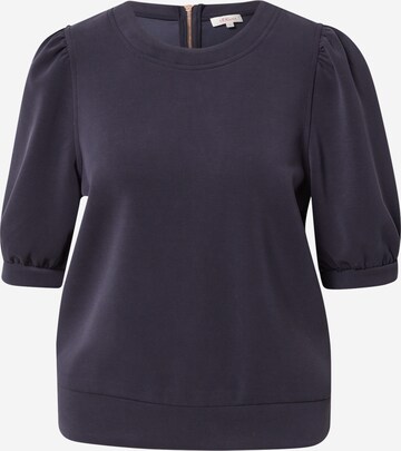 Sweat-shirt s.Oliver en bleu : devant