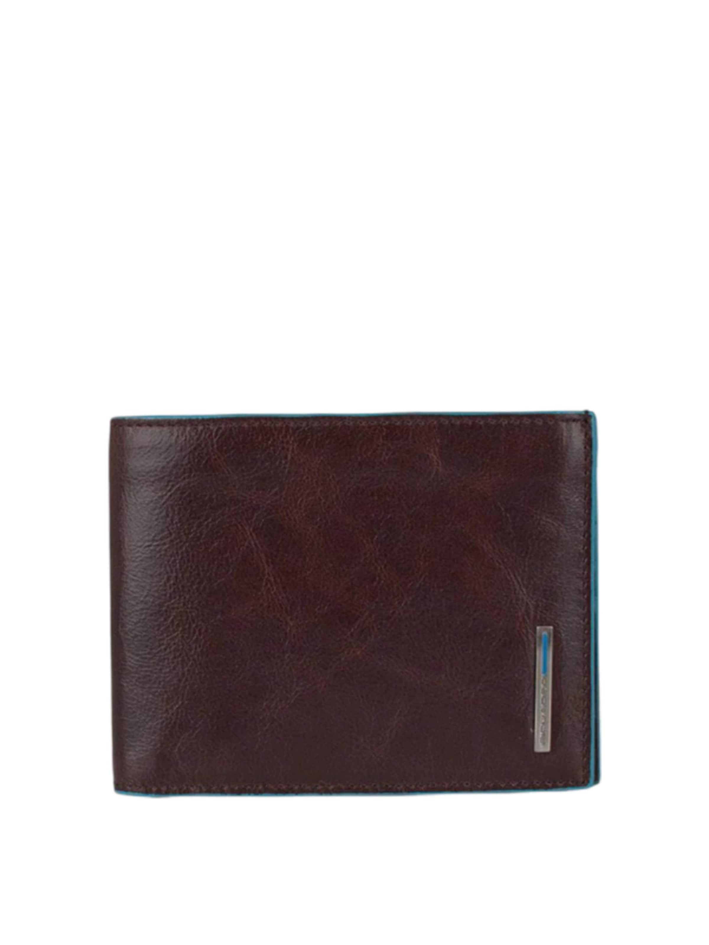 Piquadro - Cartera en marrón: frente