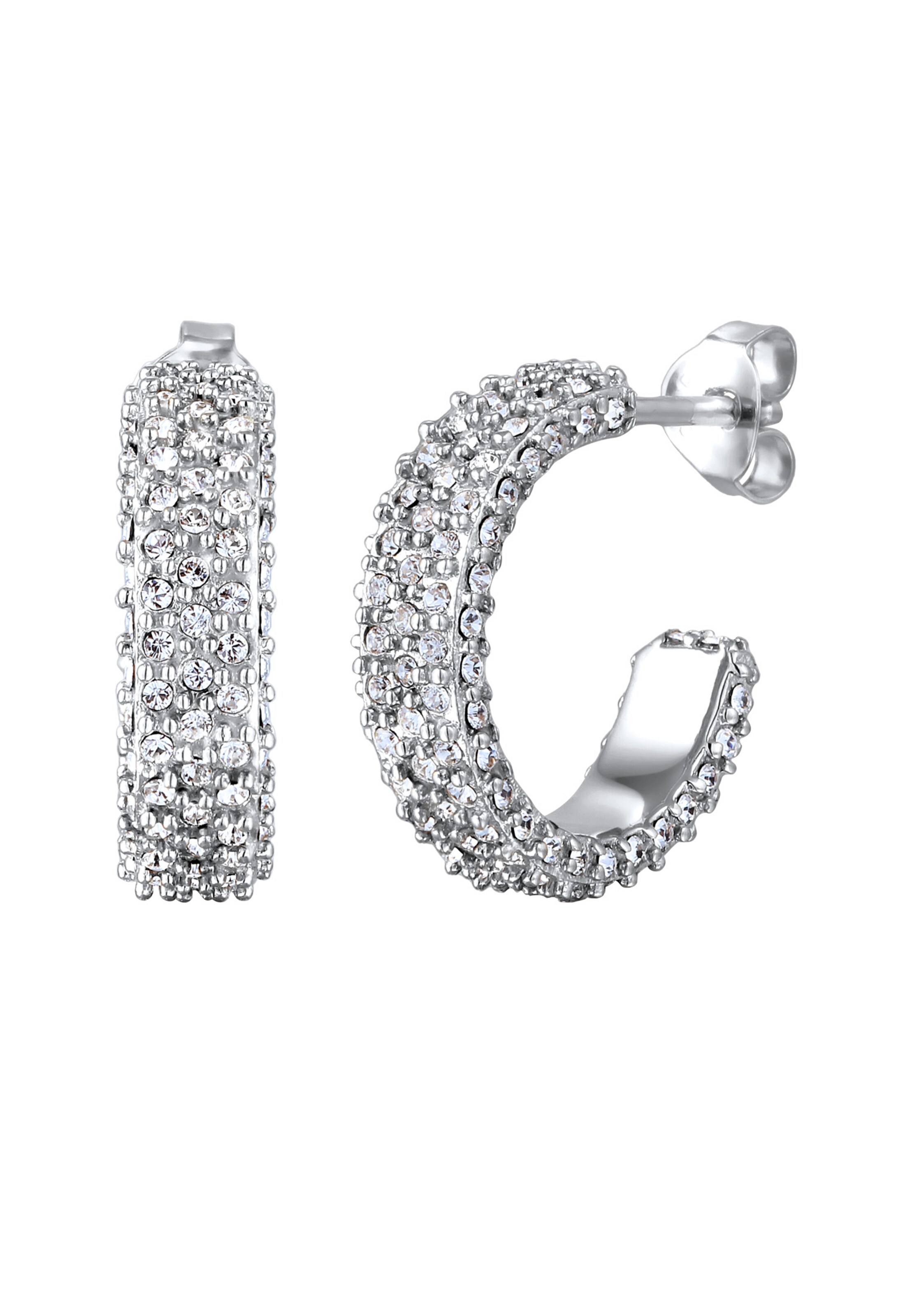 ELLI Oorbellen in Zilver: voorkant