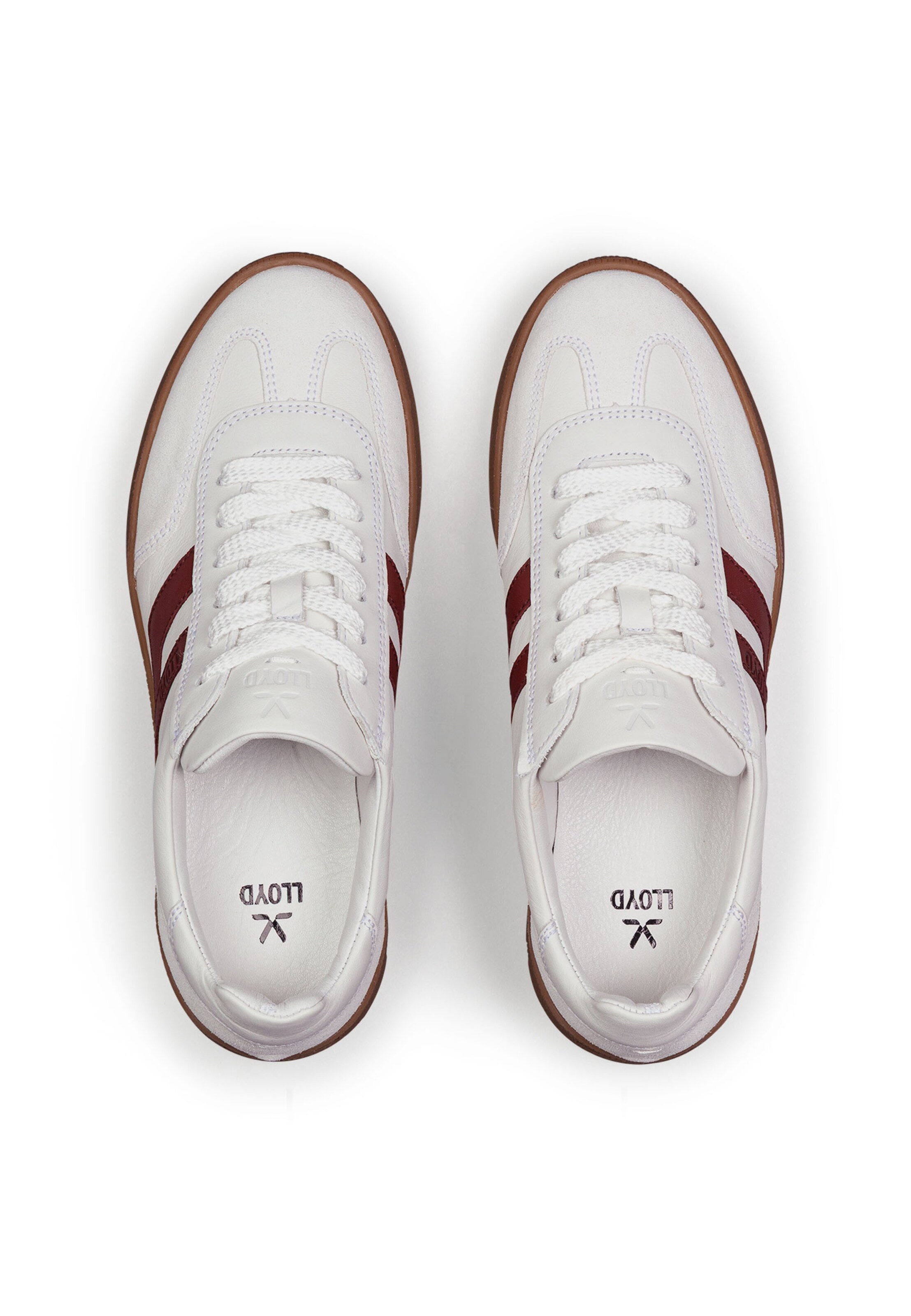 Baskets hautes LLOYD en blanc