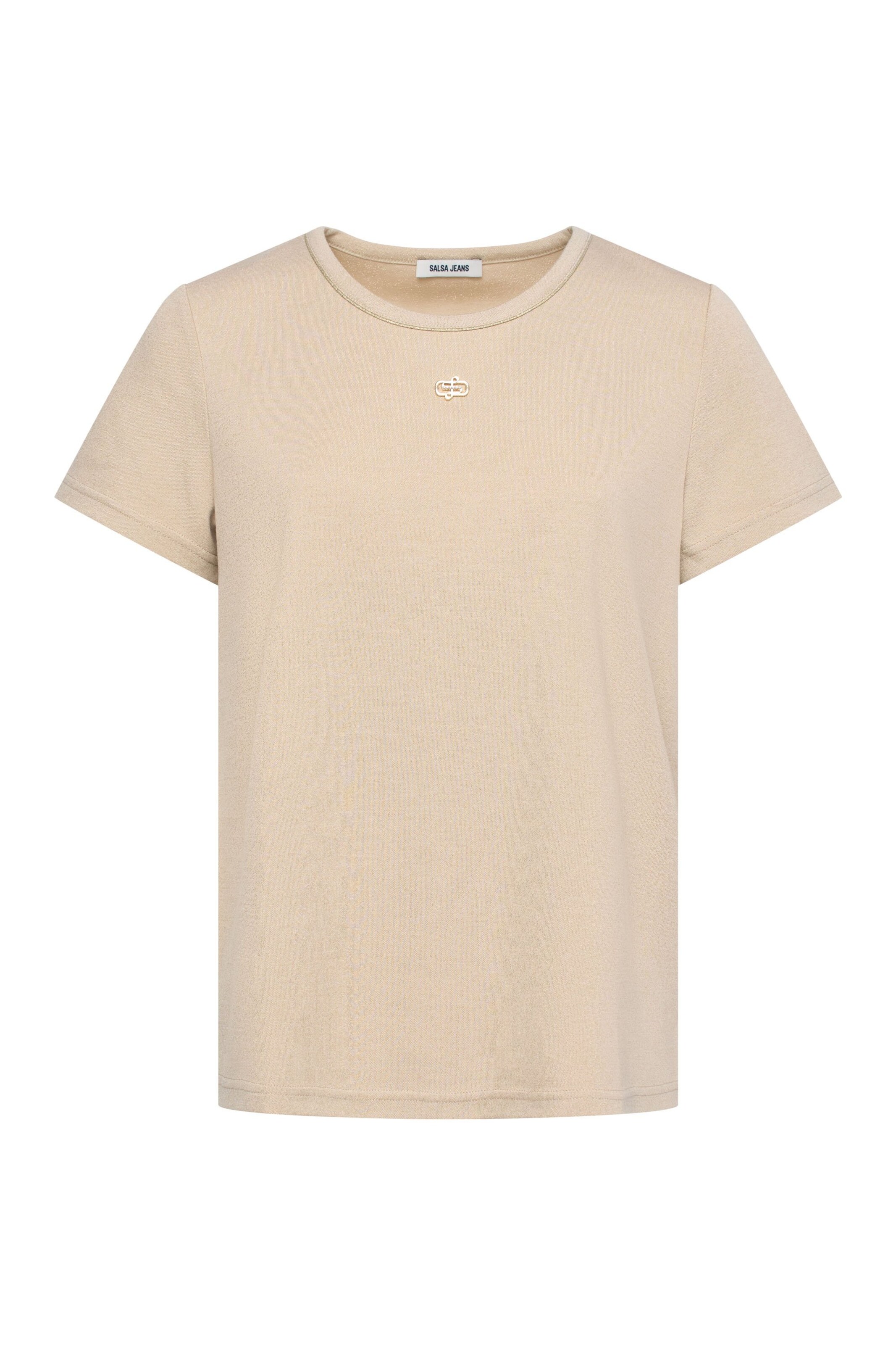 Salsa Jeans T-shirts in Beige: Vorderseite