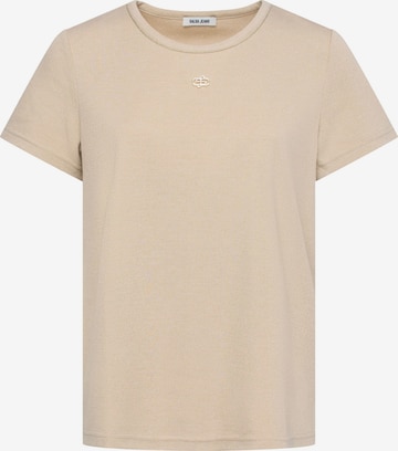 Salsa Jeans Shirt in Beige: voorkant