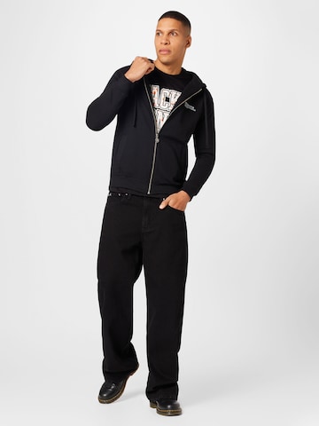 WESTMARK LONDON Zip-Up Hoodie in Black