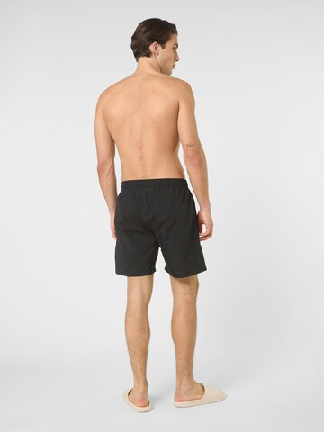 FILA Uimashortsit 'CARAVELLO regular logo beach shorts' värissä musta