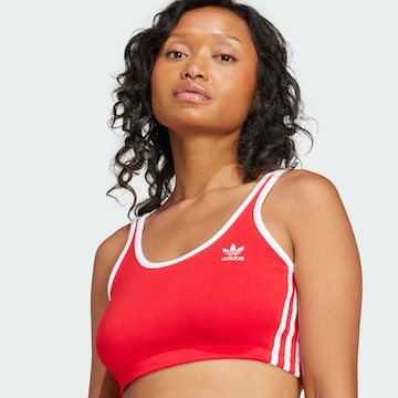 Haut 'Adicolor' ADIDAS ORIGINALS en rouge