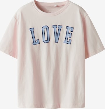 purpurinė NAME IT Marškinėliai 'NKFRINDA': priekis