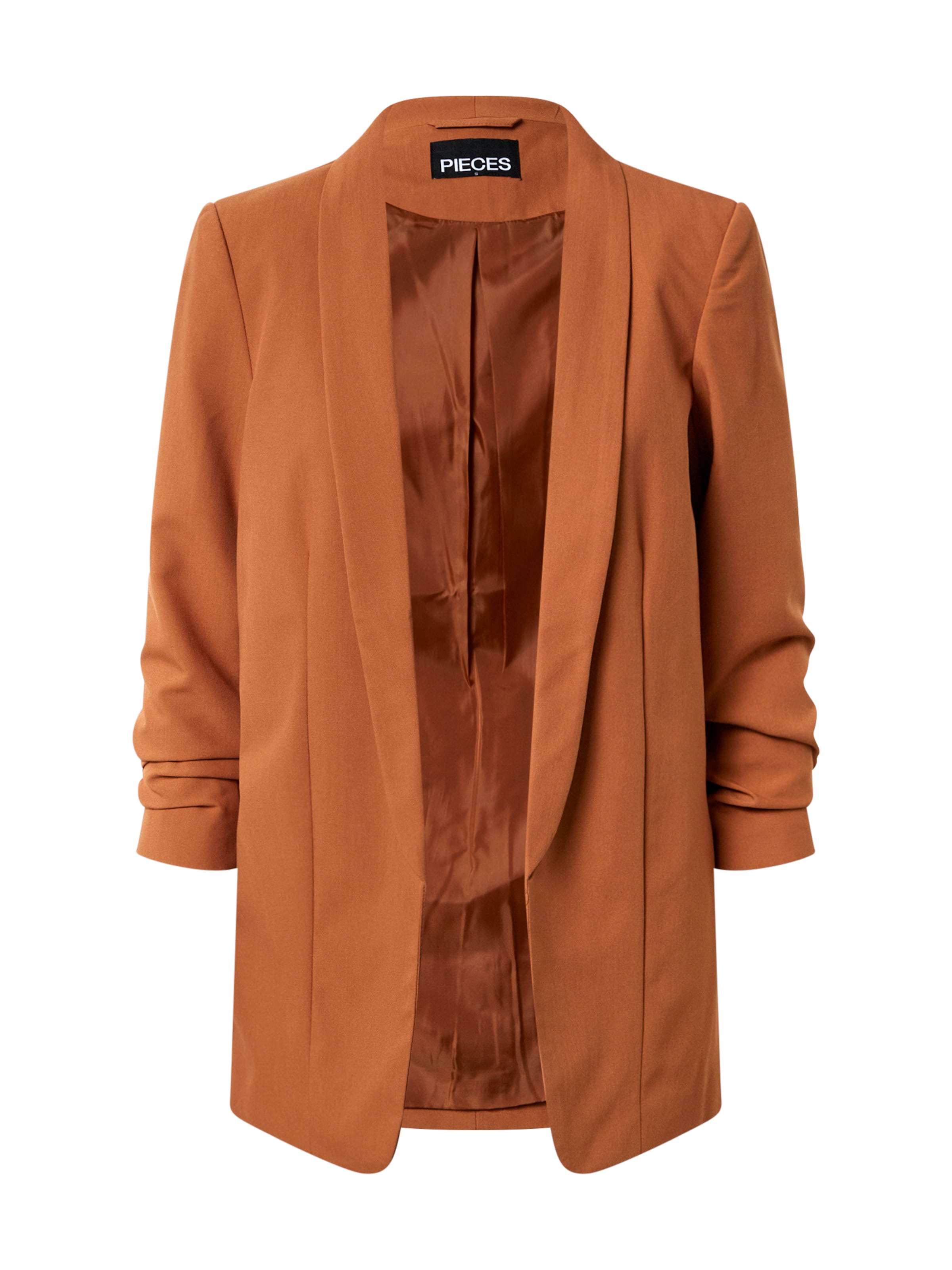 PIECES Kavaj 'PCBOSELLA' i brun: framsida