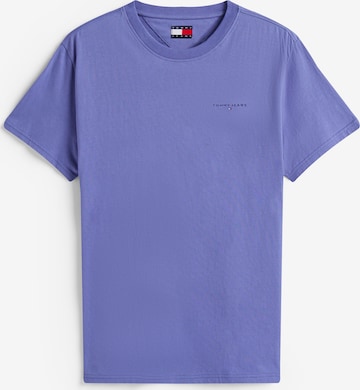 T-Shirt Tommy Jeans en bleu : devant