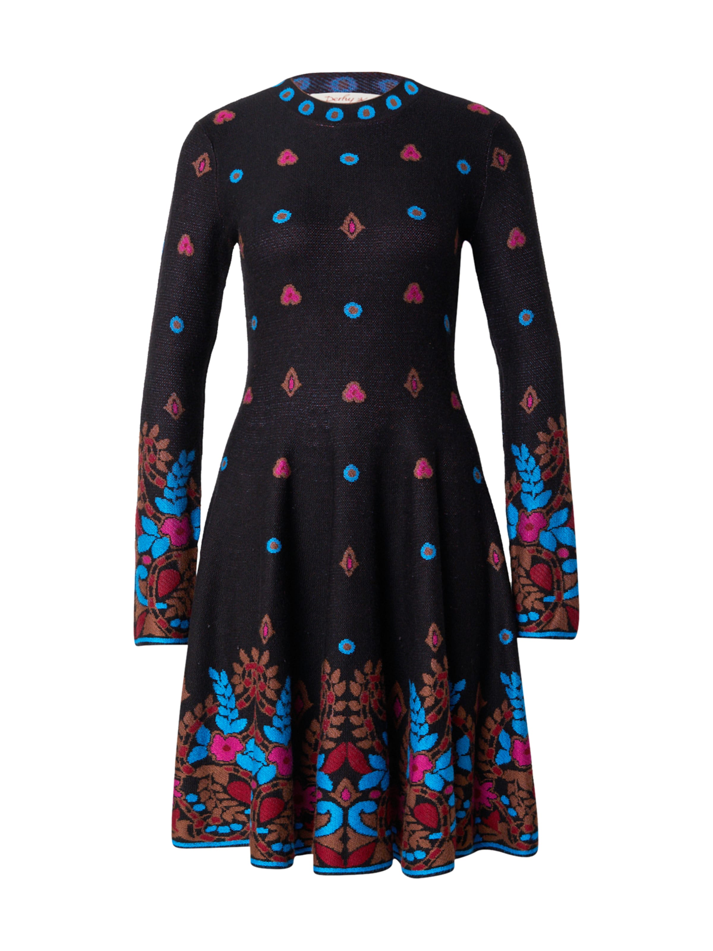 Rochie 'CELIA' de la Derhy pe negru: față