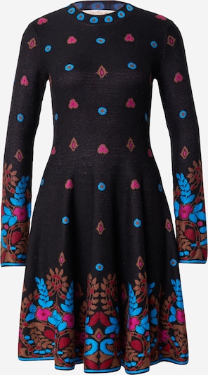 Derhy Haljina 'CELIA' u tirkiz / tamno narančasta / roza / crna, Pregled proizvoda