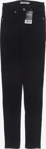 NA-KD Jeans 25-26 in Schwarz: predná strana