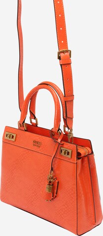 GUESS Дамска чанта 'KATEY' в оранжево: отпред