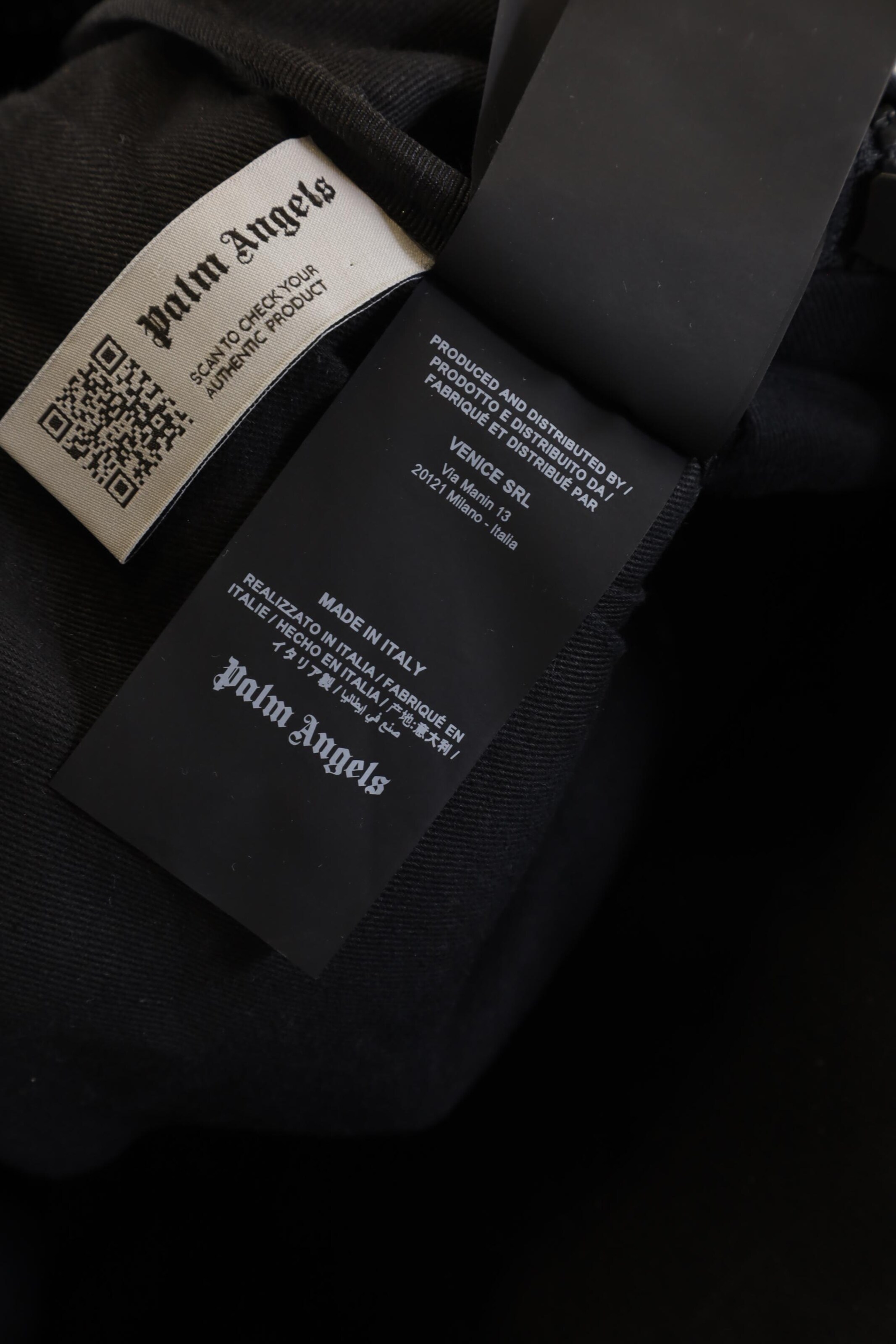 Palm Angels Backpack in One size in Blue