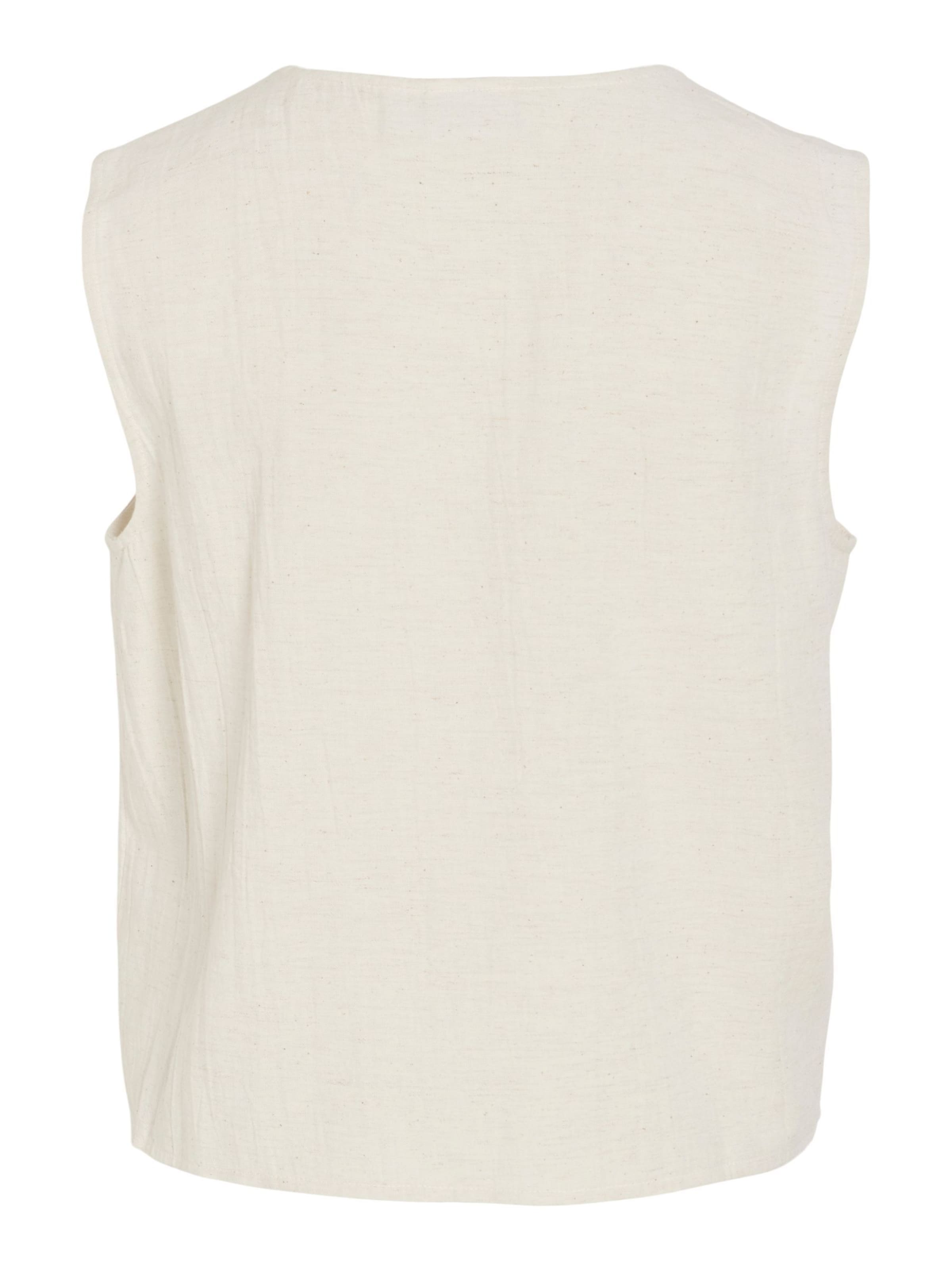 Gilet da completo 'VIPolli' di VILA in bianco