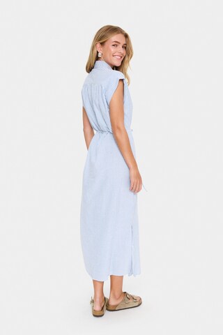 SAINT TROPEZ Shirt dress in Blue
