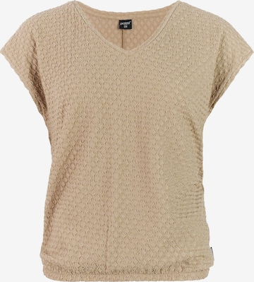 PROTEST Shirt 'PRTNele' in Brown: front