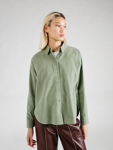 Camicia da donna di s.Oliver in verde: frontale