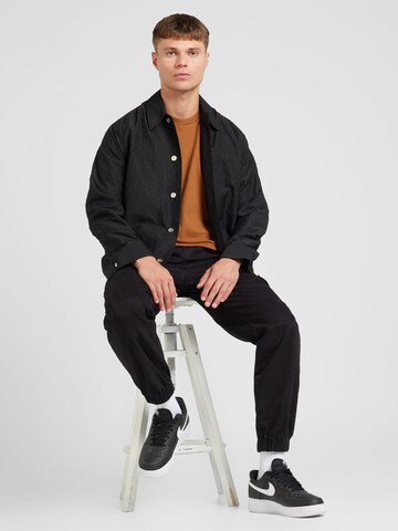 Lee Shirt 'PLAIN LOOSE TEE' in Brown