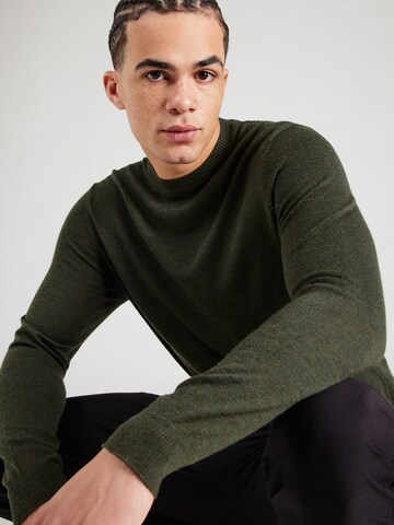 Pull-over 'SLHTOWN' SELECTED HOMME en vert