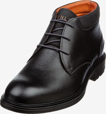 VANLIER Schnürstiefel in Schwarz: predná strana